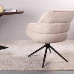 DS4U - Loisa armstoel terugdraai - champagne Best