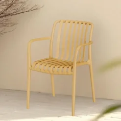 DS4U - Max terrasstoel - mosterd geel Clearance