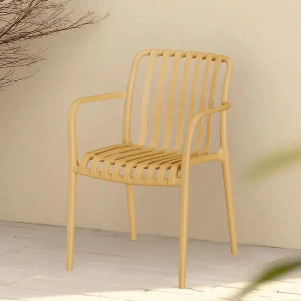 DS4U - Max terrasstoel - mosterd geel Clearance