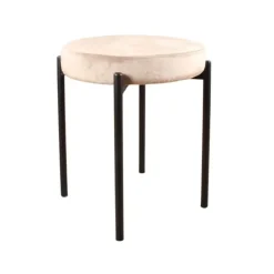 DS4U - Mika velvet kruk champagne Sale