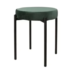 DS4U - Mika velvet kruk groen Hot