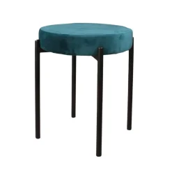 DS4U - Mika velvet kruk petrol Outlet