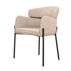 DS4U - Mira eetkamerstoel boucle - zand Discount