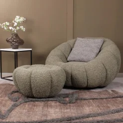 DS4U - Olivia DLX fauteuil teddy - groen Best