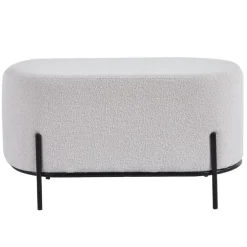 DS4U - Torben hocker duo 80x40x42 cm bouclé ivoor Online