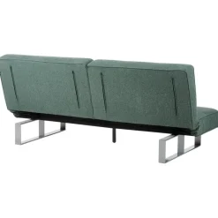 Beliani DUBLIN - Slaapbank 3-zits - Groen - Polyester Discount