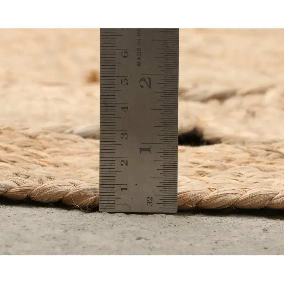 Dutch Lifestyle - Jute - Vloerkleed - 150x150 cm - Beige Online