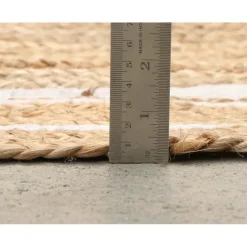 Dutch Lifestyle - Jute - Vloerkleed - 150x150 cm - Beige Hot