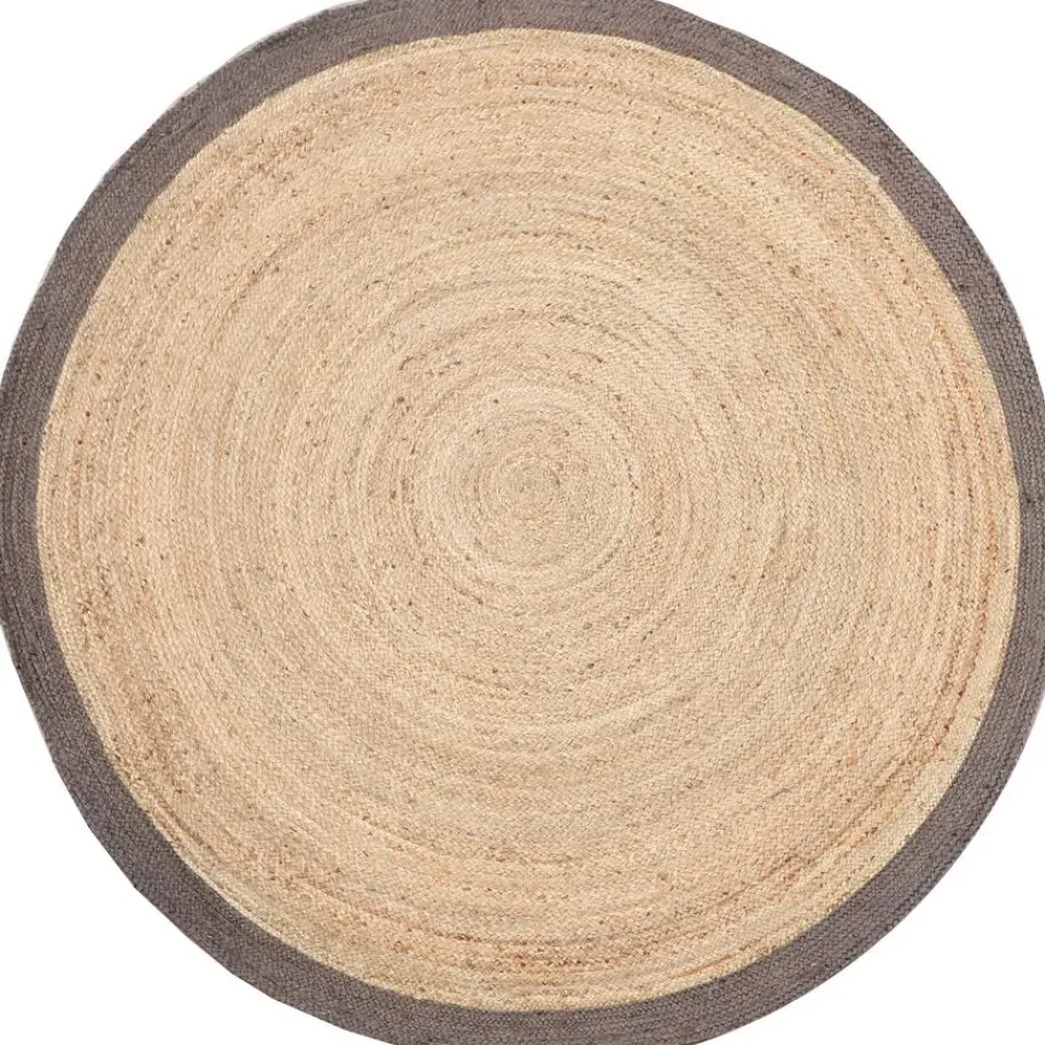 Dutch Lifestyle - Jute - Vloerkleed - 150x150 cm - Beige Best