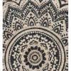 Dutch Lifestyle - Jute - Vloerkleed - 150x150 cm - Grijs Discount