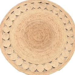 Dutch Lifestyle - Jute - Vloerkleed - 200x200 cm - Beige Outlet