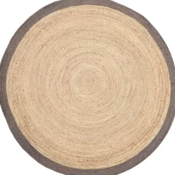 Dutch Lifestyle - Jute - Vloerkleed - 200x200 cm - Beige Sale