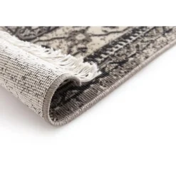 Dutch Lifestyle - Katoen - Vloerkleed - 160x230cm - Zwart Clearance