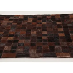 Dutch Lifestyle - Leder - Vloerkleed - 160x230cm - Bruin New