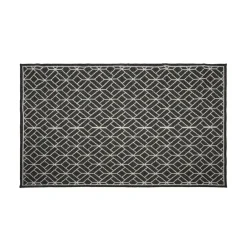 Dutch Lifestyle - Polyester - Vloerkleed - 135x230cm - Zwart Clearance