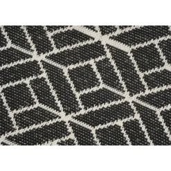 Dutch Lifestyle - Polyester - Vloerkleed - 135x230cm - Zwart Clearance