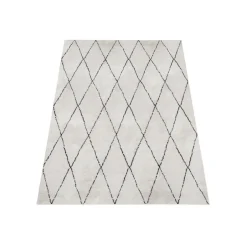 Dutch Lifestyle - Polyester - Vloerkleed - 300x200cm - Wit Hot