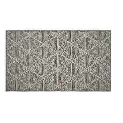 Dutch Lifestyle - Polyester - Vloerkleed - 135x230cm - Zwart