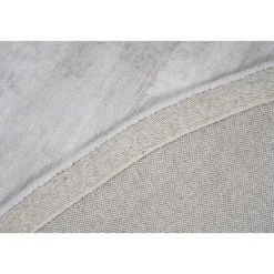 Dutch Lifestyle - Viscose - Vloerkleed - 195cm rond - Grijs Sale