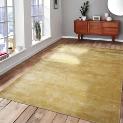 Dutch Lifestyle - Viscose - Vloerkleed - 160x230cm - Goudkleurig Discount