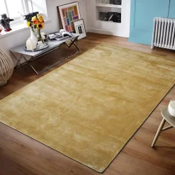 Dutch Lifestyle - Viscose - Vloerkleed - 160x230cm - Goudkleurig Discount