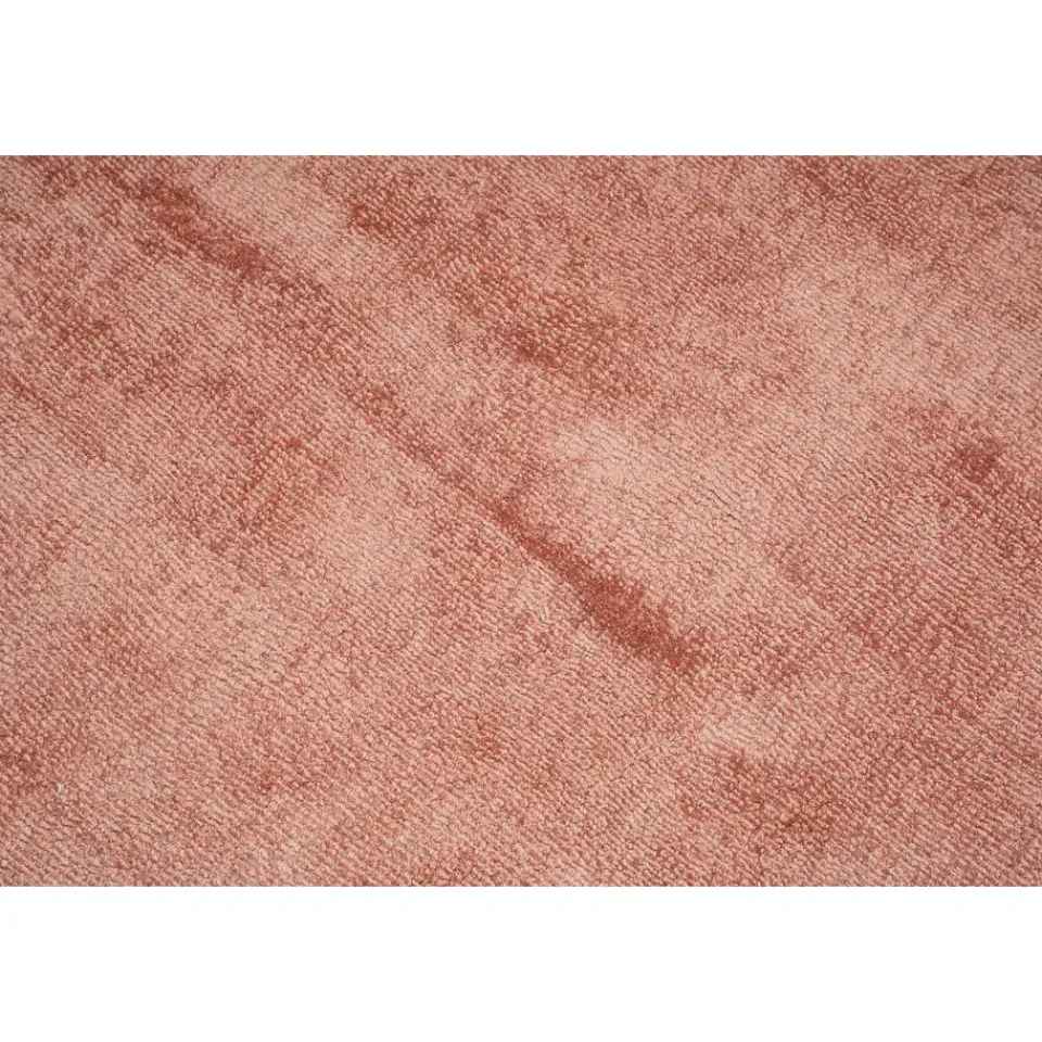 Dutch Lifestyle - Viscose - Vloerkleed - 195cm rond - Rood Clearance