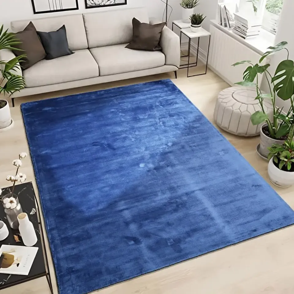 Dutch Lifestyle - Viscose - Vloerkleed - 195x300cm - Blauw Hot