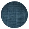 Dutch Lifestyle - Viscose - Vloerkleed - 195cm rond - Blauw Discount