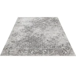 Dutch Lifestyle - Viscose - Vloerkleed - 290x200cm - Grijs Discount