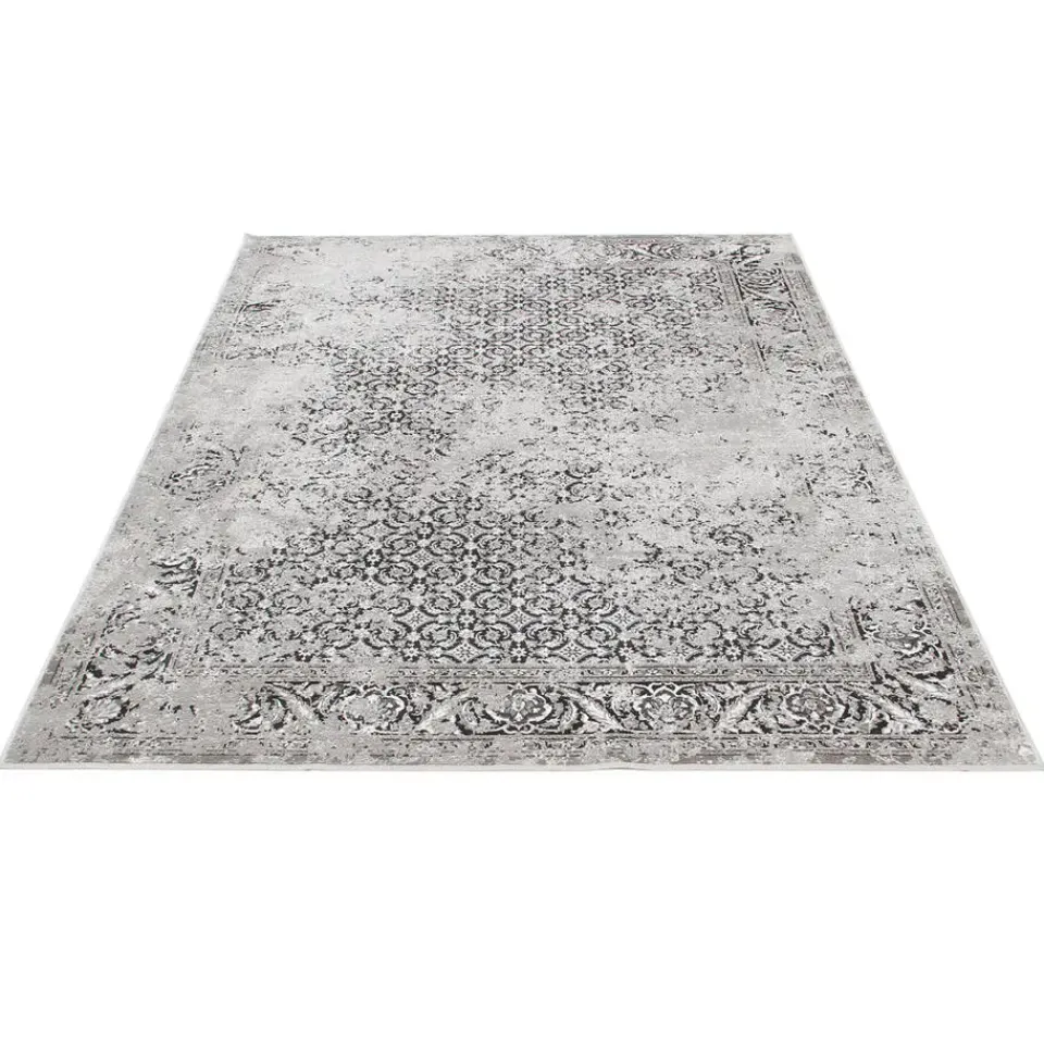 Dutch Lifestyle - Viscose - Vloerkleed - 290x200cm - Grijs Discount