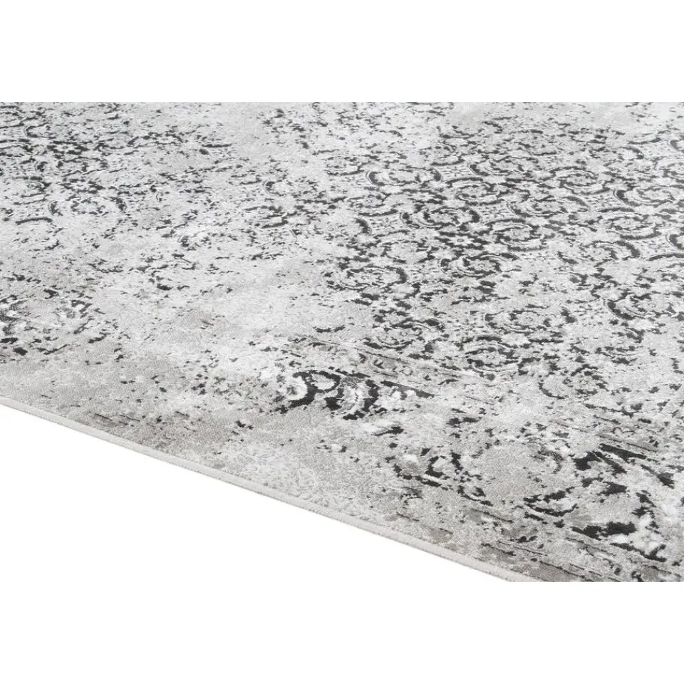 Dutch Lifestyle - Viscose - Vloerkleed - 290x200cm - Grijs Discount