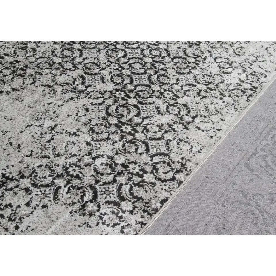 Dutch Lifestyle - Viscose - Vloerkleed - 290x200cm - Grijs Discount