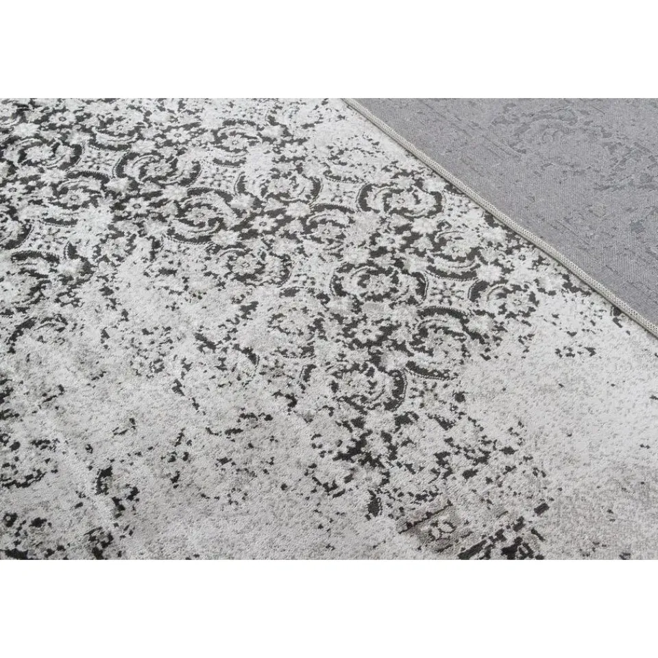 Dutch Lifestyle - Viscose - Vloerkleed - 290x200cm - Grijs Discount