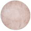 Dutch Lifestyle - Viscose - Vloerkleed - 195cm rond - Roze Hot