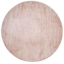 Dutch Lifestyle - Viscose - Vloerkleed - 195cm rond - Roze Hot