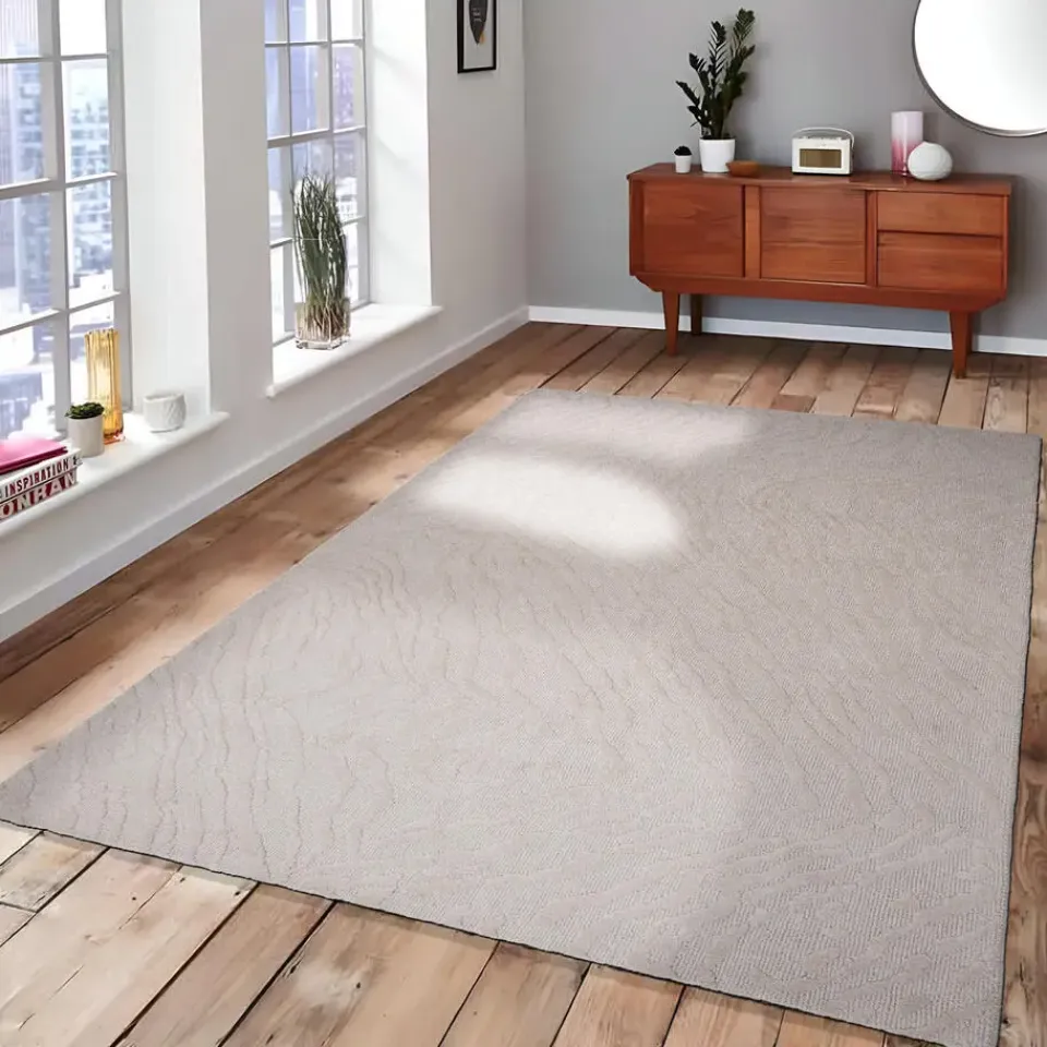 Dutch Lifestyle - Wol - Vloerkleed - 160x230cm - Grijs Hot