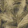 Dutch Wallcoverings - Eden palm zwart/metallic/goud - 0,53x10,05m Online