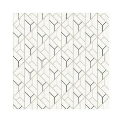 Dutch Wallcoverings - Galactik dessin beige/donkerblauw - 0,53x10,05m Outlet