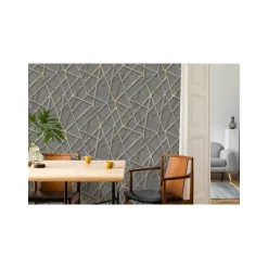 Dutch Wallcoverings - Galactik framework beige/goud - 0,53x10,05m Discount
