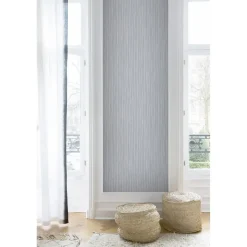 Dutch Wallcoverings - Level One streep grijs - 0,53x10,05m New