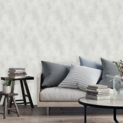 Dutch Wallcoverings - Loft uni lichtgrijs - 0,53x10,05m Sale