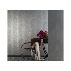 Dutch Wallcoverings - Loft blokken zilvergrijs - 0,53x10,05m Discount