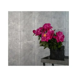 Dutch Wallcoverings - Loft blokken zilvergrijs - 0,53x10,05m Discount