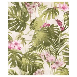 Dutch Wallcoverings - Myriad Paradiso groen/roze - 0,53x10,05m Sale