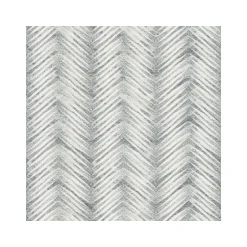 Dutch Wallcoverings - Odyssee visgraat grijs - 0,53x10,05m Clearance