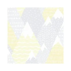 Dutch Wallcoverings - Over The Rainbow- Mountains Yellow - 0,53x10,05m Best