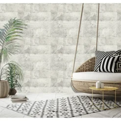 Dutch Wallcoverings - Palma beton grijs - 0,53x10,05m Hot