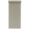 Dutch Wallcoverings - Wallstitch hexagonal grey - 0,53x10,05m Outlet