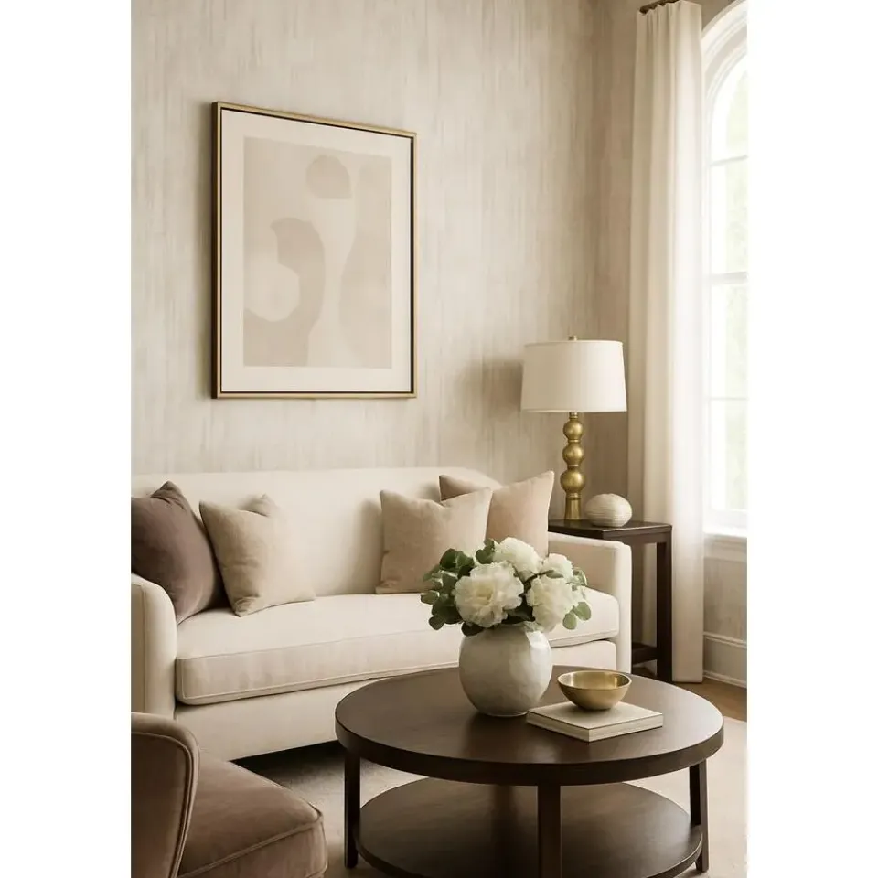 Dutch Wallcoverings Vliesbehang Renaissance basket weave - pistache - 10m x 53cm Sale