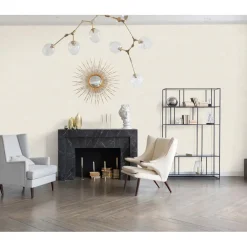 Dutch Wallcoverings Vliesbehang Embellish thread effect - wit - 10,05m x 53cm Sale